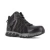 Reebok Footwear: Men's RB3401 Trailgrip Hitop Black Grey Waterproof Boots -Overlook Boots shop reebok rb3401 trailgrip work 02edit