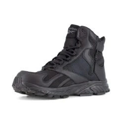 Reebok Boots: Men's RB6650 Black Soft Toe 6" Trail Running Tactical EH Work Boot 10 Reebok Boots: Men's RB6650 Black Soft Toe 6" Trail Running Tactical EH Work Boot -Overlook Boots shop reebok rb6650 hyperium tactical 03edit
