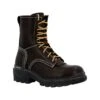 Rocky Boots: Men's RKK0438 Black Soft Toe Rams Horn 9" Logger EH Work Boot -Overlook Boots shop rkk0438edit