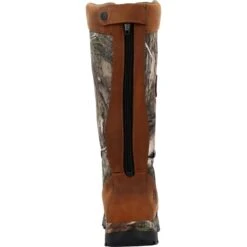 Rocky Boots: Men's RKS0616 Camo Brown Soft Toe Lynx 16" Waterproof Snake Boot -Overlook Boots shop rks0616 back