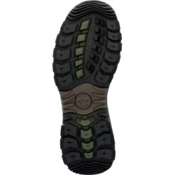 Rocky Boots: Men's RKS0616 Camo Brown Soft Toe Lynx 16" Waterproof Snake Boot -Overlook Boots shop rks0616 outsole