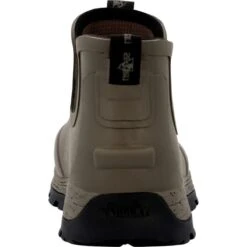 Rocky Boots: Men's RKS0619 Clay Soft Toe Stryker 5” Waterproof Pull On Work Boot -Overlook Boots shop rks0619 back
