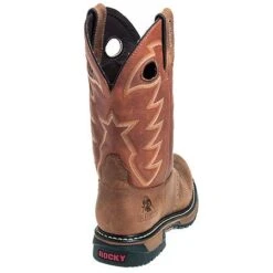 Rocky Boots: Men's Waterproof Goodyear Welt Cowboy Boots 2775 -Overlook Boots shop rocky 2775 b 01