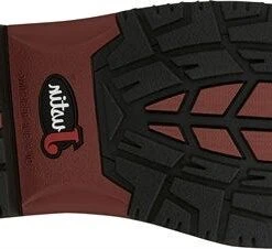 Justin Boots: Men's SE4835 Brown Ostrich Print Composite Square Toe Derrickman Cowboy Work Boots -Overlook Boots shop se4835 617x563 outsole