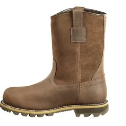 Carhartt Boots: Men's CMP1053 Brown Waterproof Slip Resistant Wellington Work Boot -Overlook Boots shop sqfwcr5w