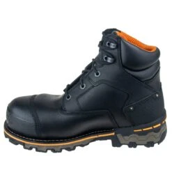 Timberland PRO Boots: Men's Black TB0A1FZP 001 6 Inch Boondock CT Work Boots -Overlook Boots shop tb0a1fzp001 4