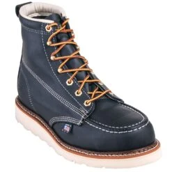 Thorogood Boots: Men's Moc Steel Toe 804-6201 EH USA-Made American Heritage Boots -Overlook Boots shop thorogood 804 6201 p 01