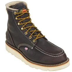 Thorogood Boots: Men's 814 3600 American Heritage Non Safety Moc Toe Work Boots -Overlook Boots shop thorogood 814 3600 p 01 1