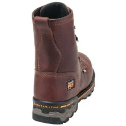 Timberland PRO Boots: Men's TB01113A 210 Brown Boondock 8" Waterproof Boots -Overlook Boots shop timberland 1113 b 01