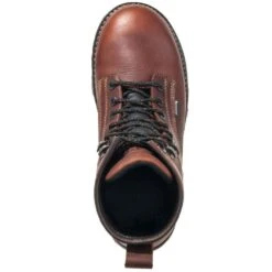 Timberland PRO Boots: Men's TB01113A 210 Brown Boondock 8" Waterproof Boots -Overlook Boots shop timberland 1113 t 01