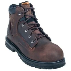 Timberland PRO Boots: Men's 85591 Magnus Brown EH Steel Toe Boots -Overlook Boots shop timberland 85591 p 01