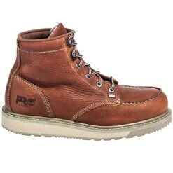 Timberland PRO Boots: Men's Brown 89647 Barstow Wedge Work Boots -Overlook Boots shop timberland 89647 o 01