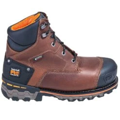 Timberland PRO Boots: Men's 92641 Boondock EH 6" Waterproof Composite Toe Insulated Boots -Overlook Boots shop timberland 92641 o 01
