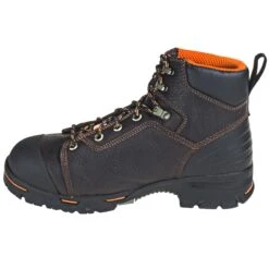 Timberland PRO Boots: Men's Endurance PR 52562 Brown 6" Steel Toe EH Boots -Overlook Boots shop timberland tb052562 i 01
