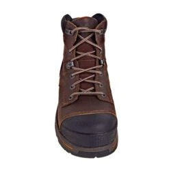 Timberland PRO Boots: Men's TB0A1I4H 214 Helix HD Brown 6-Inch Composite Toe Boots -Overlook Boots shop timberland tb0a1i4h214 f 01