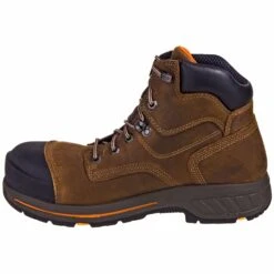 Timberland PRO Boots: Men's Helix HD 6-Inch TB0A1HQL 214 Brown Composite Toe EH Work Boots -Overlook Boots shop timberland tb0a1ihql214 i 01