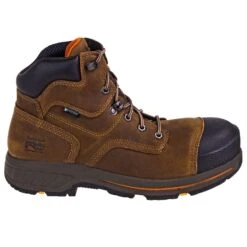 Timberland PRO Boots: Men's Helix HD 6-Inch TB0A1HQL 214 Brown Composite Toe EH Work Boots -Overlook Boots shop timberland tb0a1ihql214 o 01
