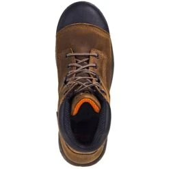 Timberland PRO Boots: Men's Helix HD 6-Inch TB0A1HQL 214 Brown Composite Toe EH Work Boots -Overlook Boots shop timberland tb0a1ihql214 t 01