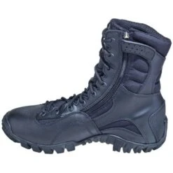 Tactical Research: Men's Black TR960Z Khyber Hot Weather Side-Zip Tactical Boots -Overlook Boots shop tr9607st bellevillei 01