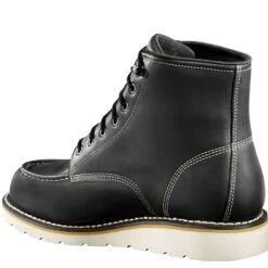 Carhartt Boots: Men's CMW6191 Black Waterproof Wedge Work Boot -Overlook Boots shop vwniwfma scaled