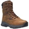 Wolverine Boots: Men's W191024 Brown 8" Insulated Glacier II Carbonmax Composite Toe Boots -Overlook Boots shop w191024