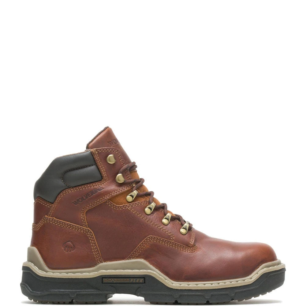 Wolverine Boots: Men's W211099 Peanut Raider Durashock Composite Toe Work Boot 4 Wolverine Boots: Men's W211099 Peanut Raider Durashock Composite Toe Work Boot - Image 2
