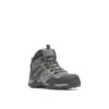 Wolverine Boots: Men's W080030 Charcoal Grey Composite Toe Wilderness Hiker Work Boot -Overlook Boots shop wbsm w080030 111320 f21 045edit