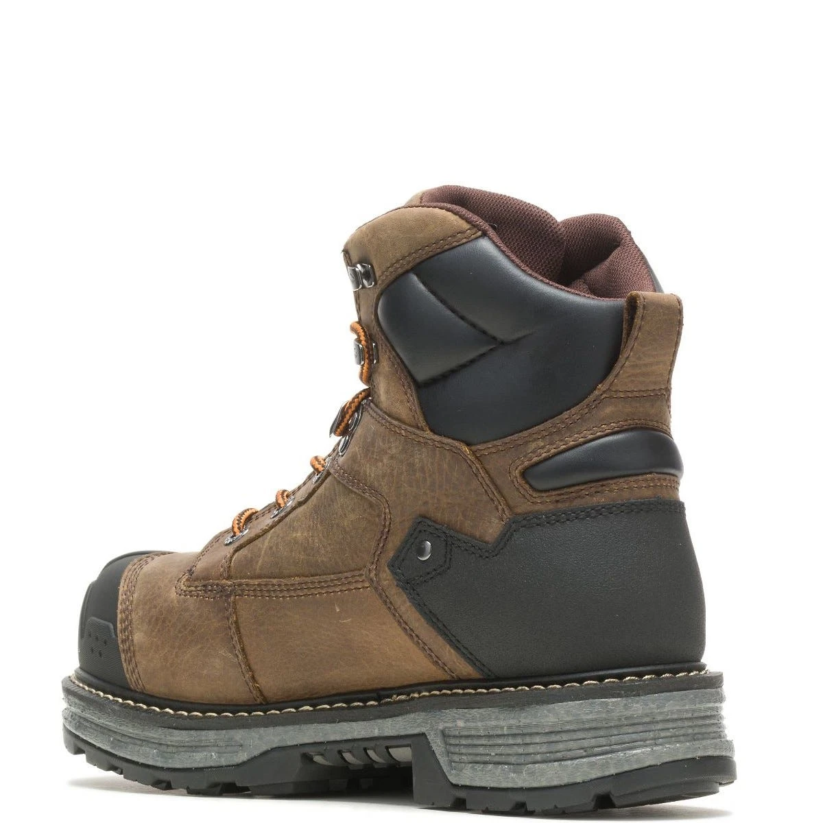 Wolverine Boots: Men's W211135 Brown Carbonmax Toe Hellcat Ultraspring Heavy Duty 6" Work Boot 5 Wolverine Boots: Men's W211135 Brown Carbonmax Toe Hellcat Ultraspring Heavy Duty 6" Work Boot - Image 3