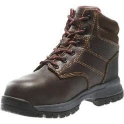 Wolverine Boots: Women's W10180 Piper Brown Composite Toe Waterproof Work Boot 10 Wolverine Boots: Women's W10180 Piper Brown Composite Toe Waterproof Work Boot -Overlook Boots shop wbsw w10180 032015 s16 135