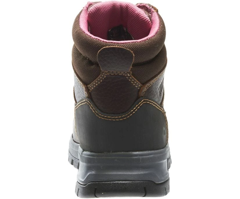 Wolverine Boots: Women's W10180 Piper Brown Composite Toe Waterproof Work Boot 3 Wolverine Boots: Women's W10180 Piper Brown Composite Toe Waterproof Work Boot