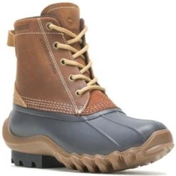 Wolverine Boots: Women's W880227 Cognac Torrent Waterproof Duck Boot