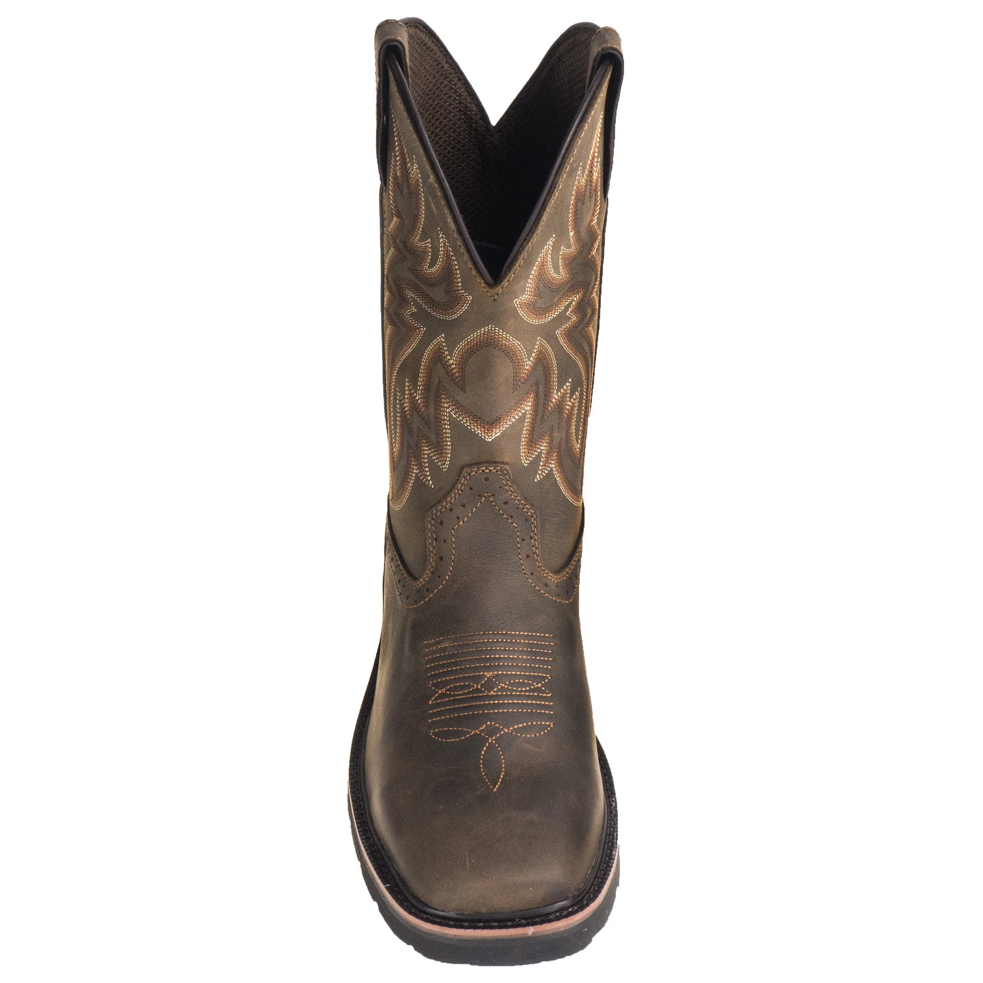 Wolverine Boots: Men's 10704 Dark Brown Rancher Slip Resistant Pull On Boots 5 Wolverine Boots: Men's 10704 Dark Brown Rancher Slip Resistant Pull On Boots - Image 3