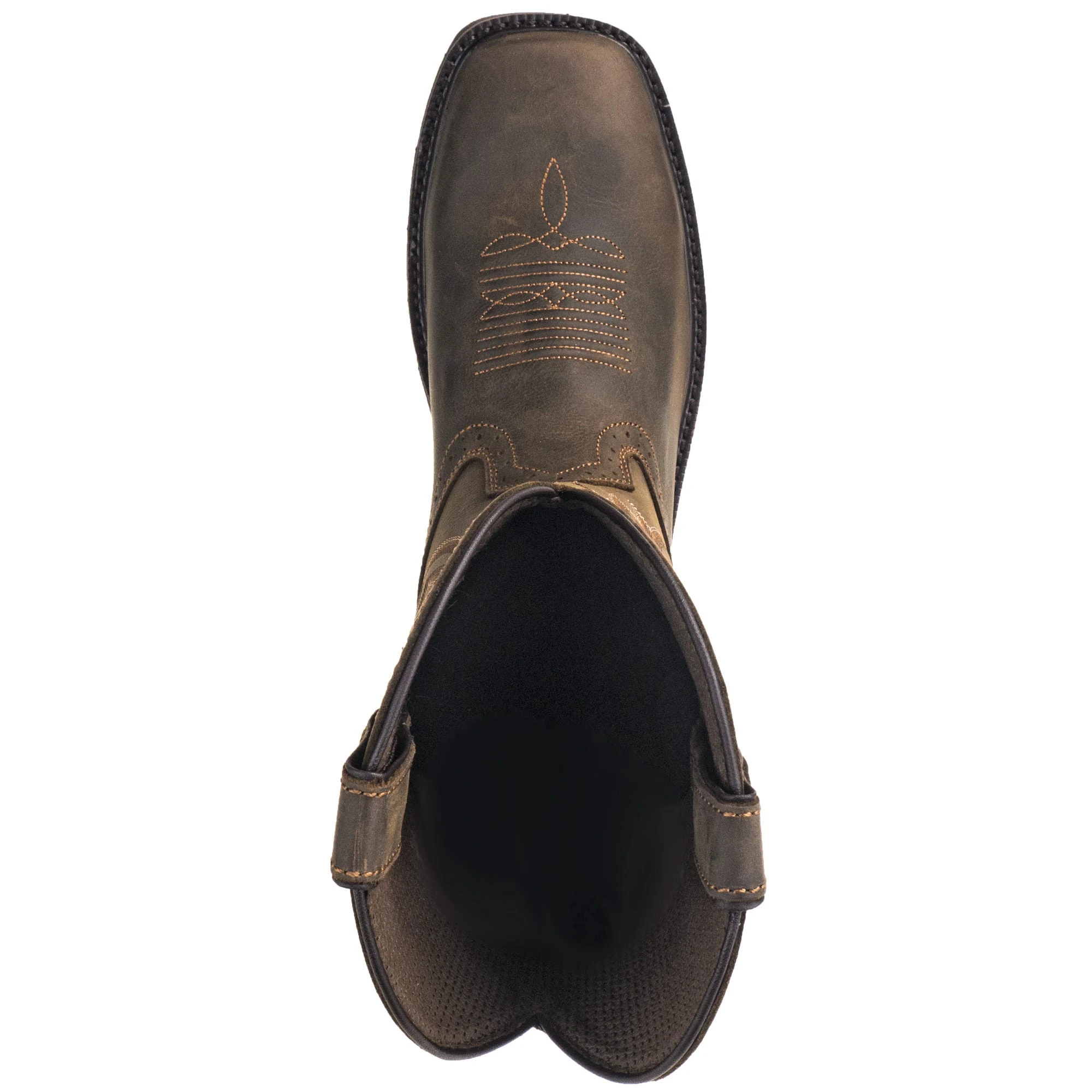 Wolverine Boots: Men's 10704 Dark Brown Rancher Slip Resistant Pull On Boots 9 Wolverine Boots: Men's 10704 Dark Brown Rancher Slip Resistant Pull On Boots - Image 7