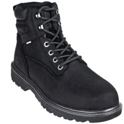Wolverine Boots: Waterproof 10694 Men's Steel Toe Floorhand Work Boots -Overlook Boots shop wolverine w10694 p 01